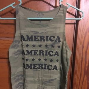 America camo tank